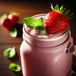 Milkshake aux fraises express