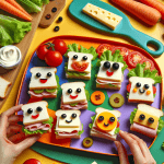 Des petits sandwichs rigolos
