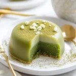 Gâteau Mochi au Matcha et Chocolat Blanc