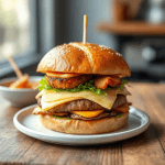 Recette de Burger d'Inspiration Japonaise