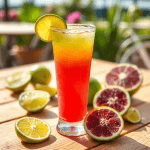 Recette de cocktail au kiwano grenade et rhum facile
