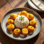 Recette Le carri d'Œufs et son dôme de riz blanc facile