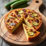 recette de cake lardons courgettes facile