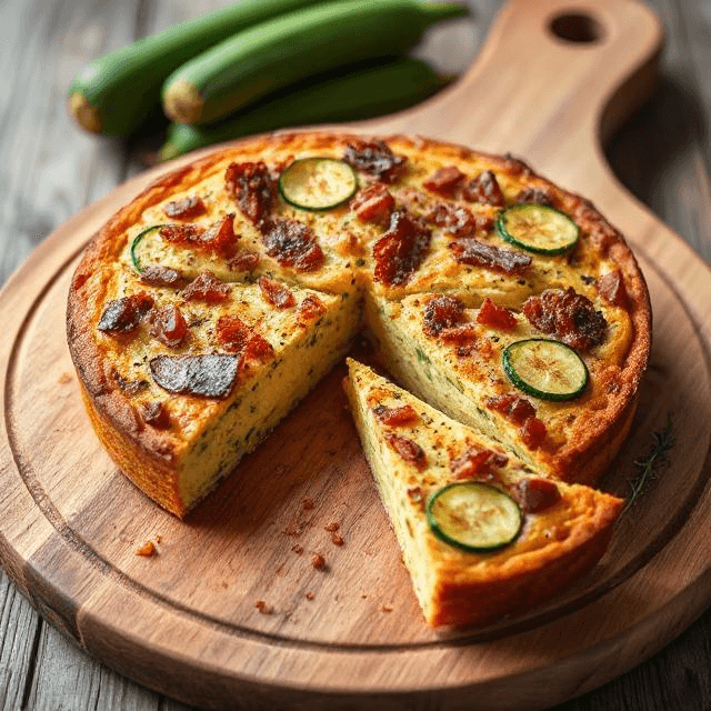 recette de cake lardons courgettes facile