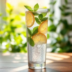 Les bienfaits d’une recette aux graines de chia pour la perte de poids 2 Eau de Chia Detox